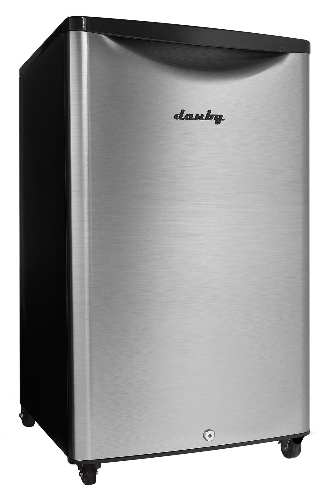 Danby DAR044A6BSLDBO 4.4 cu.ft. Contemporary Classic Outdoor Compact Refrigerator in Spotless Steel