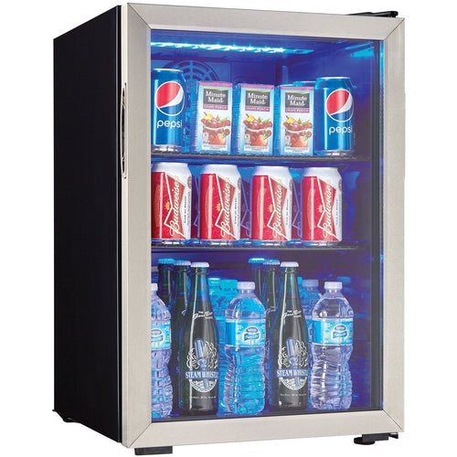 DBC026A1BSSDB - Danby 2.6 CF Beverage Center - Front Shot - Danby Appliances