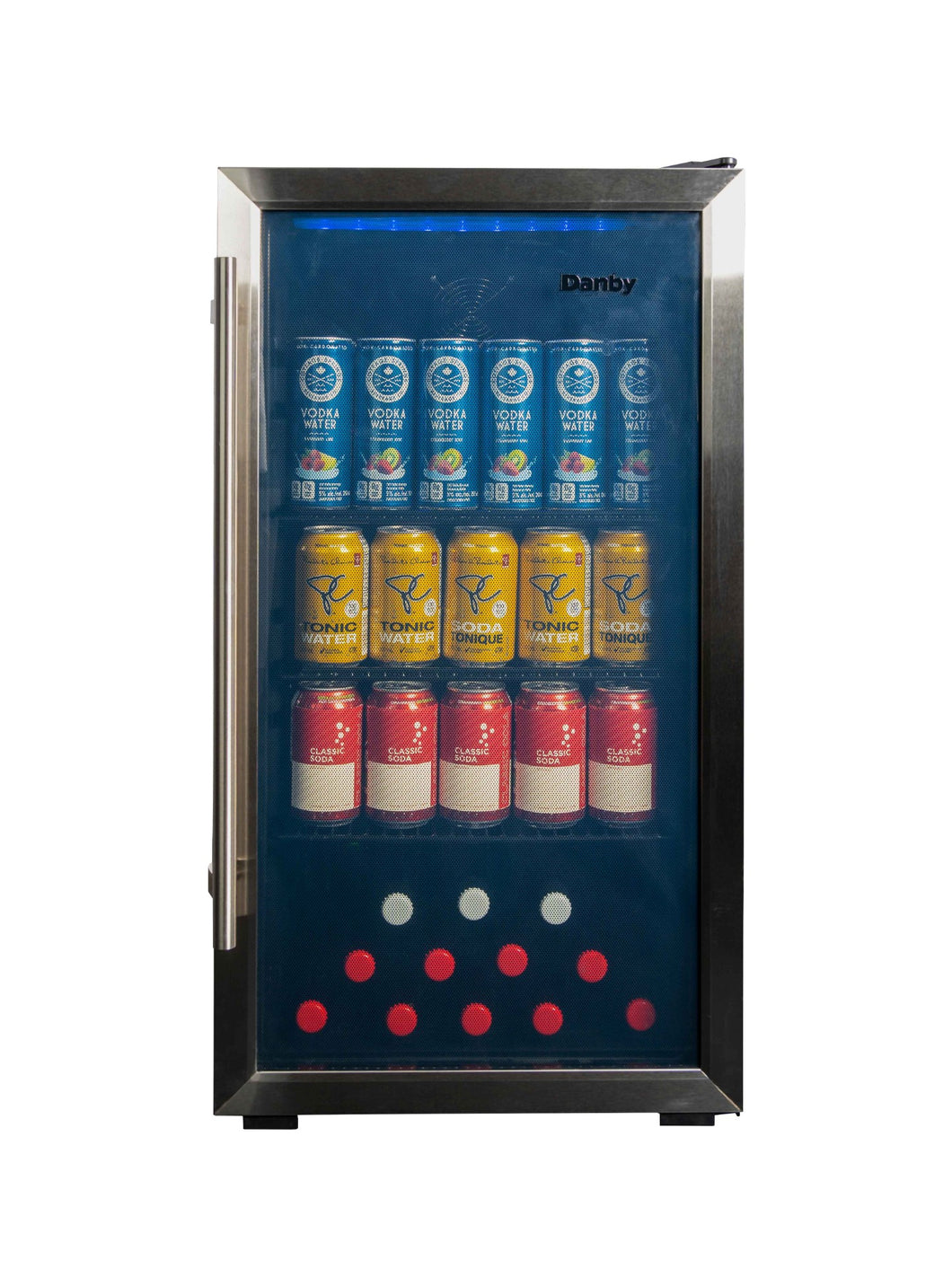 Danby DBC117A2BSSDD-RF 3.1 cu. ft. Free-Standing Beverage Center in Stainless Steel - Refurbished