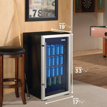 Load image into Gallery viewer, DBC117A2BSSDD-6 - Danby 117 (355ml) Can Capacity Beverage Center - Setting Shot
