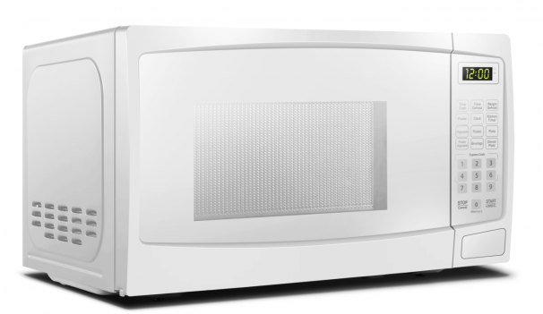 DBMW0720BWW- Danby 0.7 cuft White Microwave - Front facing