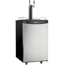 Load image into Gallery viewer, DKC054A1BSL2DB - Danby 5.4 CF Keg Cooler Dual Tap - Danby Appliances
